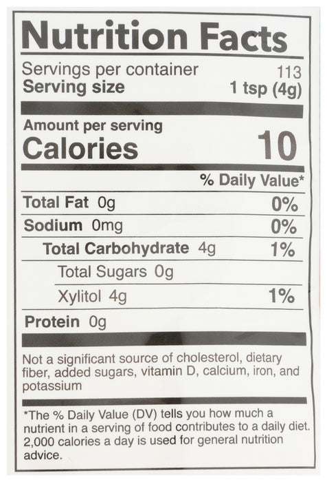 Xylitol Reduced Calorie Sweetener, 16 oz