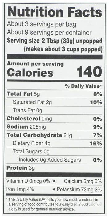 Gourmet Popcorn, Touch of Butter, 3 bag / 10.5 oz