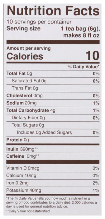 Lion's Mane Rohdiola Mushroom Herbal Tea, 10 tbag