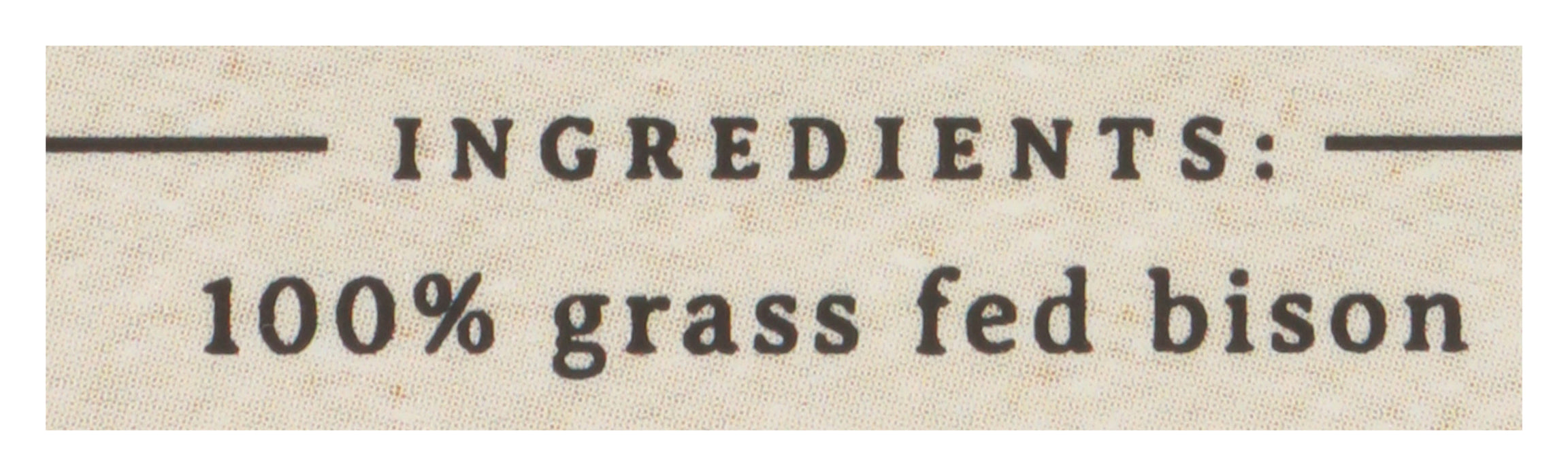 Grass Fed Ground Bison, 14 oz