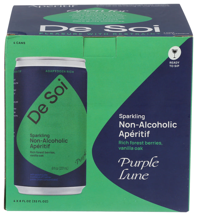 Apéritif Purple Lune, Non-Alcoholic, 4 pk, 32 fl oz