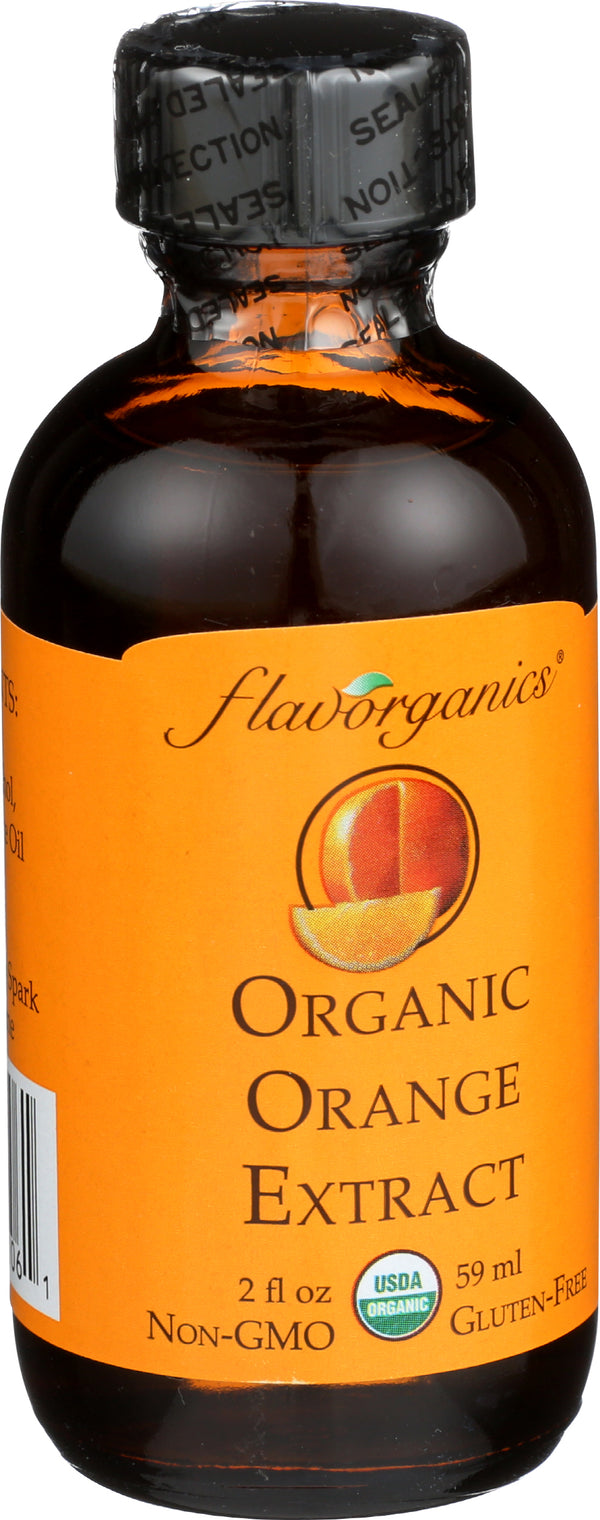 Orange Extract, Org, 2 floz