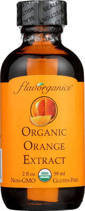 Orange Extract, Org, 2 floz