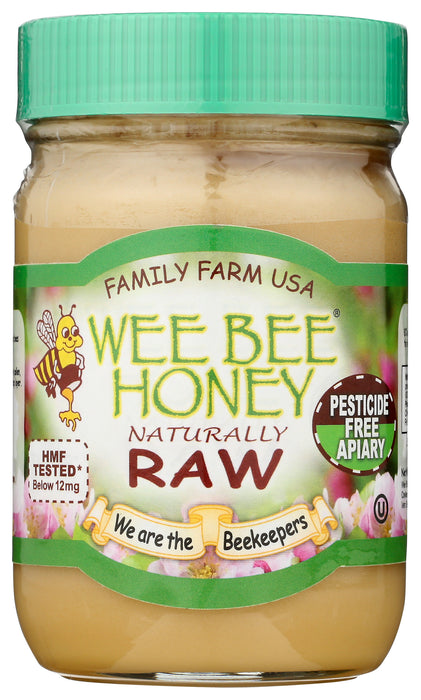 Naturally Raw Honey, 16 oz