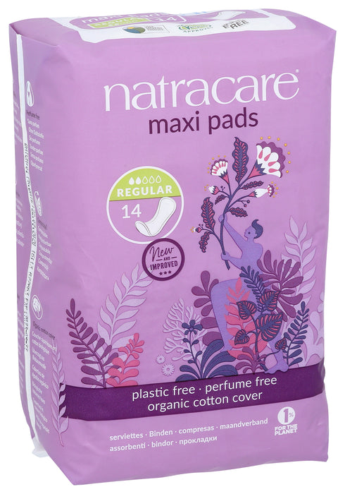 Maxi Pads, Regular, 14 ct