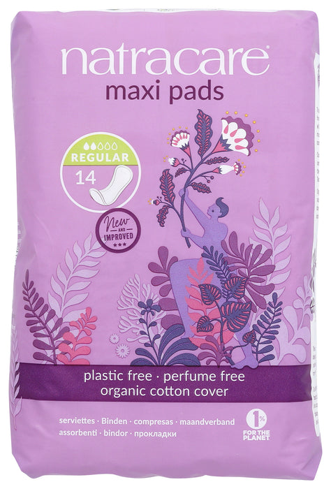 Maxi Pads, Regular, 14 ct