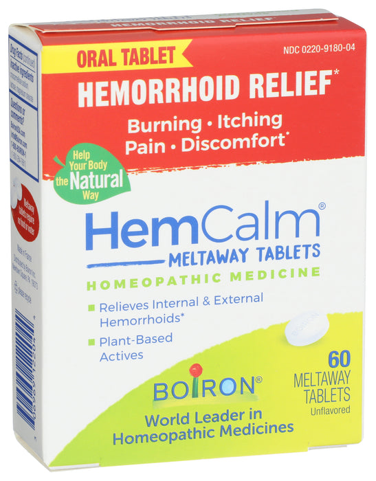 HemCalm Tablets, 60 melt tab