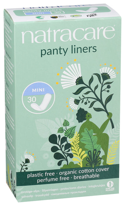 Panty Liners, Mini, 30 ct