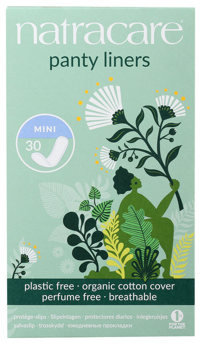 Panty Liners, Mini, 30 ct