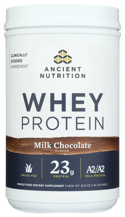 Whey Protein Powder A2/A2, Milk Chocolate, 22.8 oz/20 serv