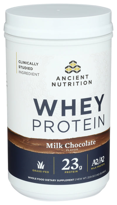 Whey Protein Powder A2/A2, Milk Chocolate, 22.8 oz/20 serv