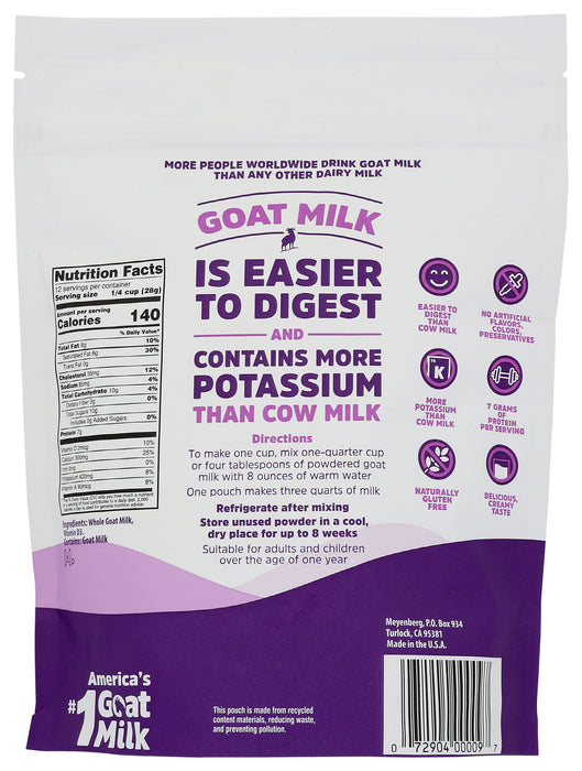 Whole Powdered Goat Milk, 12 oz