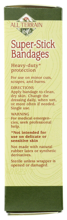 Super Stick Bandages, 3 1/4 x 1 in, 20 ct