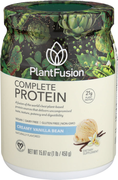 Complete Vanilla Protein, Plant Based, 15 serv/15.87 oz