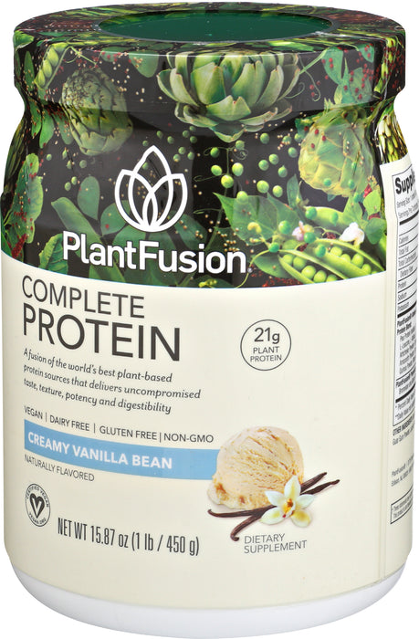 Complete Vanilla Protein, Plant Based, 15 serv/15.87 oz