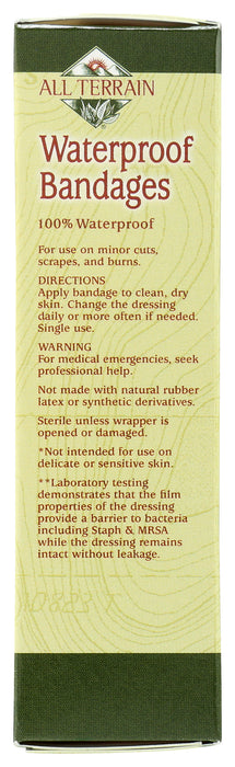 Waterproof Bandages, 3 1/4 x 1 in, 20 ct