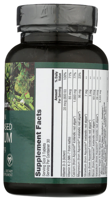 Algae Based Calcium, 1000 mg, 90vtab