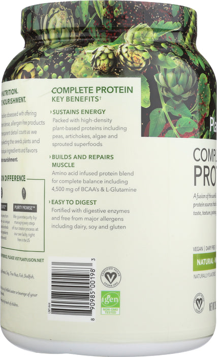 Complete Natural Protein, Plant Based, 30 serv/29.63 oz