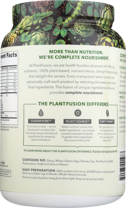 Complete Natural Protein, Plant Based, 30 serv/29.63 oz