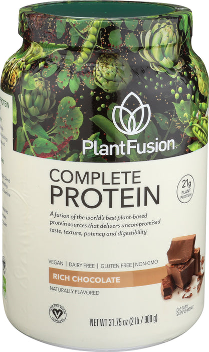 Complete Chocolate Protein, Plant Based, 30 serv/31.75 oz