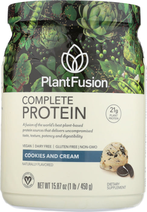 Complete Cookies & Cream, Plant Based, 15 serv/15.87 oz