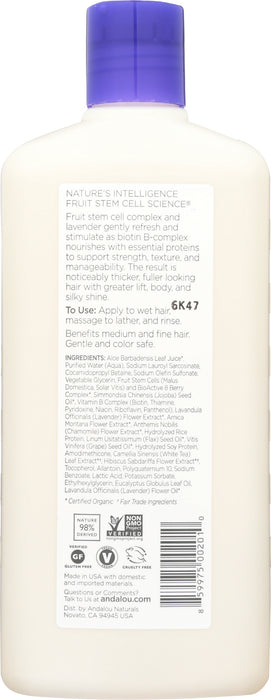 Full Volume Lavender & Biotin Shampoo, 11.5 floz