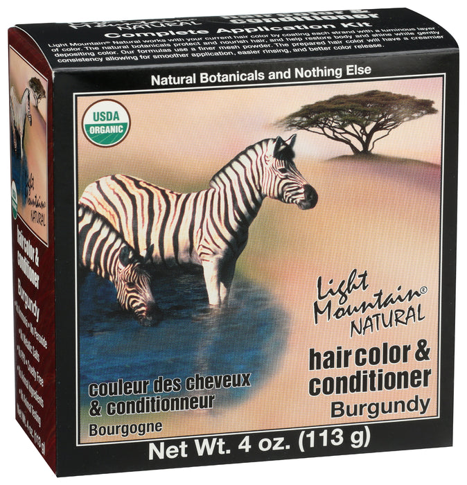 Henna Hair Color, Burundy, 4 oz
