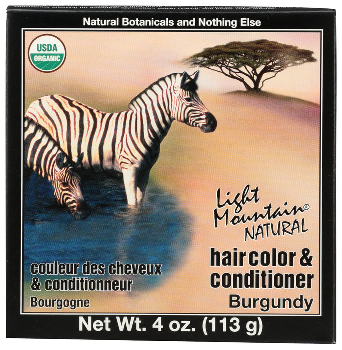 Henna Hair Color, Burundy, 4 oz
