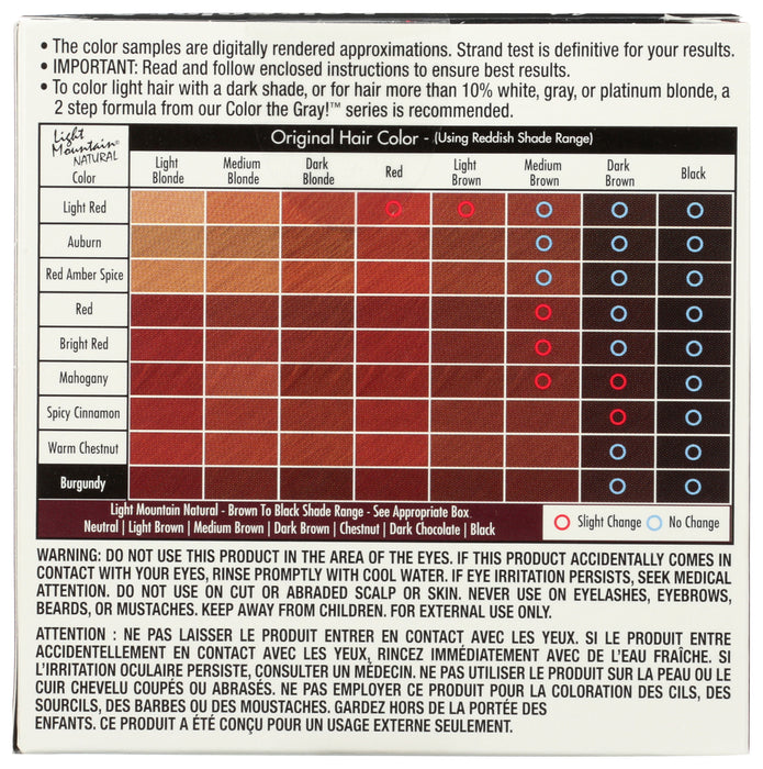 Henna Hair Color, Burundy, 4 oz