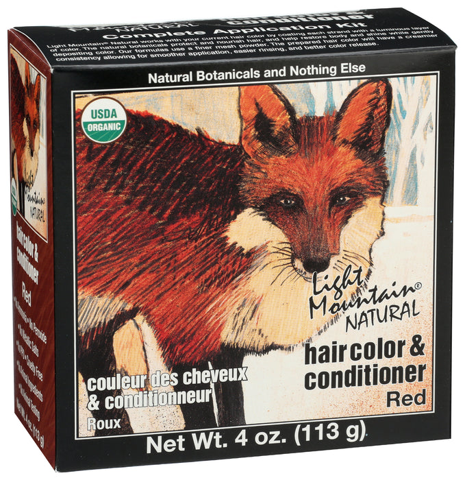 Henna Hair Color, Red, 4 oz