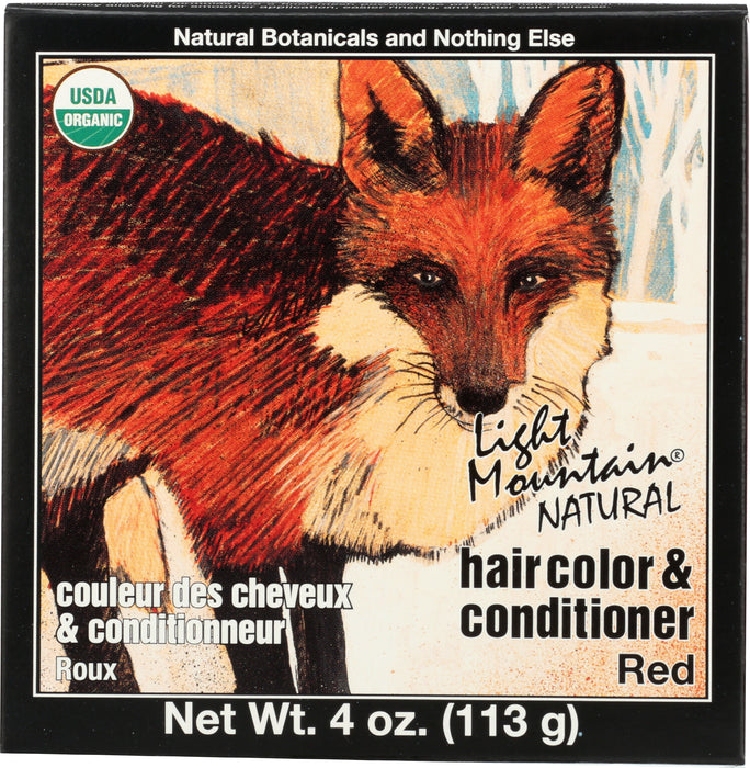 Henna Hair Color, Red, 4 oz