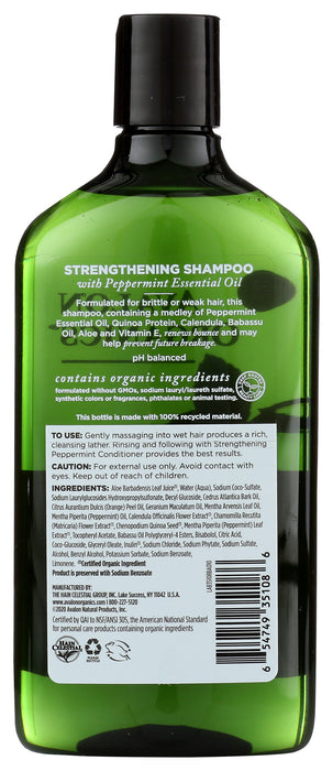 Revitalizing Shampoo, Peppermint, 11 floz