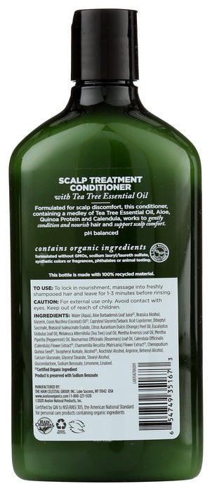 Scalp Treatment Conditioner, Tea Tree, 11 floz