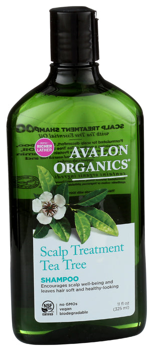 Scalp Treatment Shampoo, Tea Tree, 11 floz