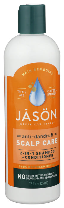 Anti-Dandruff Scalp Care 2-In-1 Shampoo + Conditioner, 12 fl oz