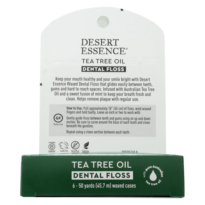 Dental Floss, Tea Tree, 50 yd