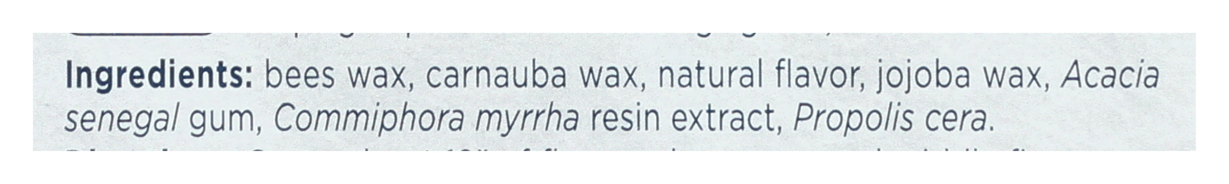 Naturally Waxed Antiplaque Flat Floss, Spearmint, 32 yd