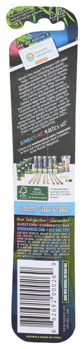 Bamboo Toothbrush, Kids, 2 pk