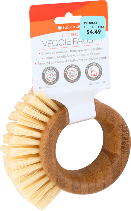 The Ring, Veggie Brush, 100% Plastic Neutral, 1 ct