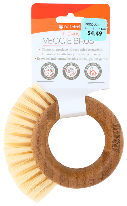 The Ring, Veggie Brush, 100% Plastic Neutral, 1 ct