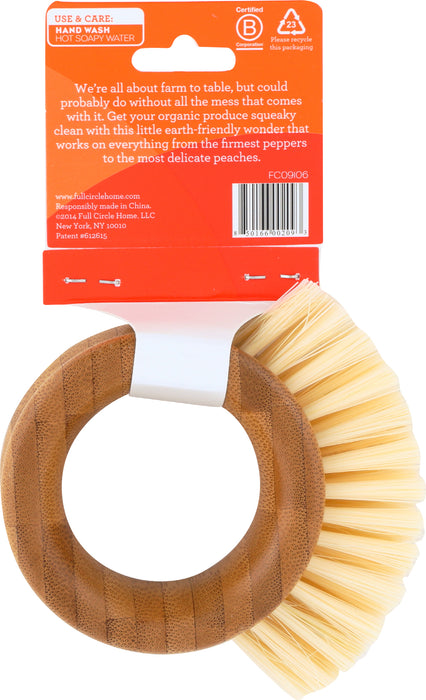 The Ring, Veggie Brush, 100% Plastic Neutral, 1 ct