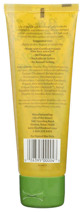 Aloe Vera Gelly, 4 oz