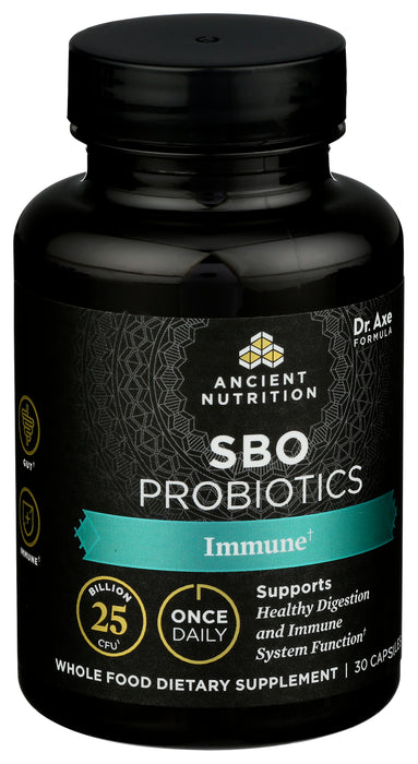 SBO Probiotics Once Daily, Immune, 30 cap