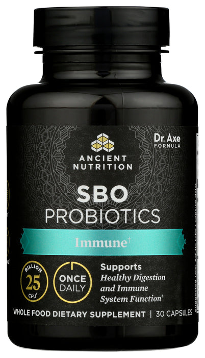 SBO Probiotics Once Daily, Immune, 30 cap