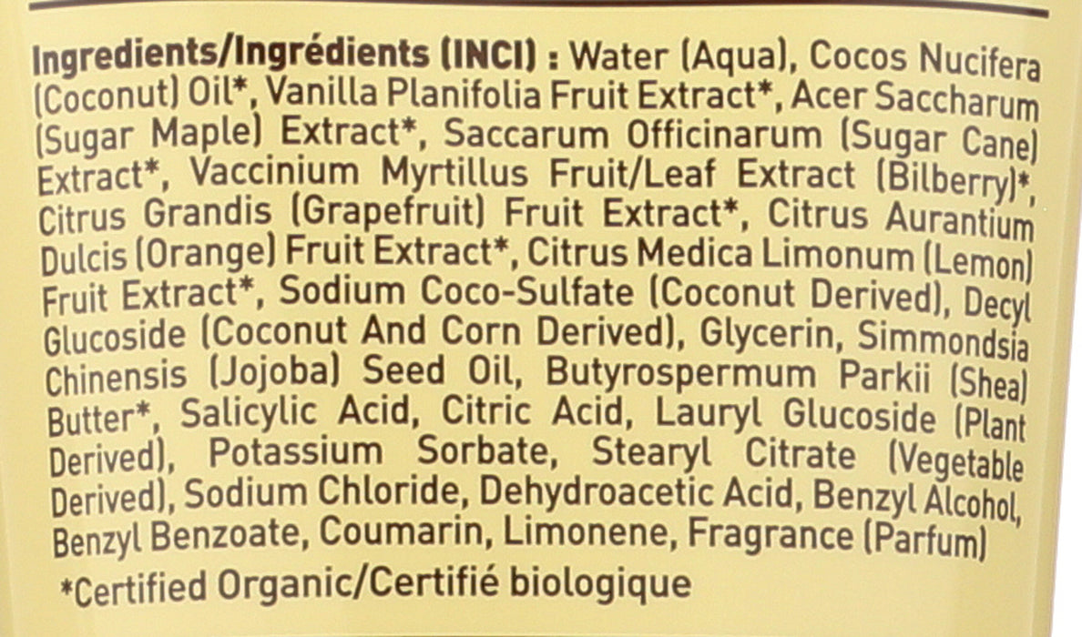 Body Wash, Coconut, 8oz