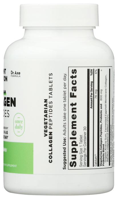 Vegetarian Collagen Peptides, 30 tab