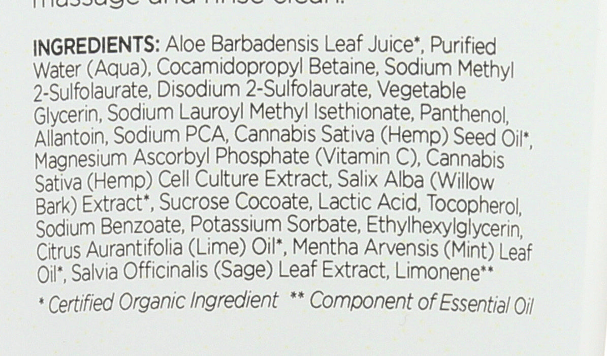 CannaCell, Men, Face Wash, Refreshing, 6oz