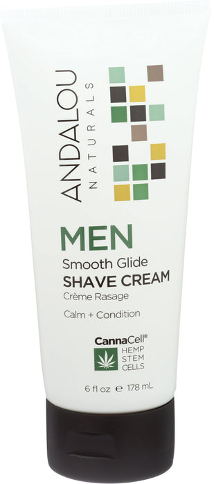 CannaCell, Men, Shave Cream Smooth Glide, 6 oz