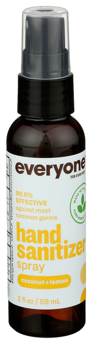Hand Sanitizer Spray, Coconut Lemon, 2 floz