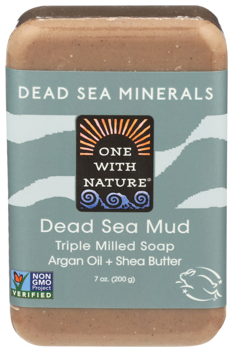 Dead Sea Bar Soap, Sea Mud, 7 oz